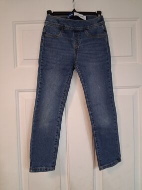 Old Navy Girls Blue Jean Denim Pants Skinny Size Small 6-7